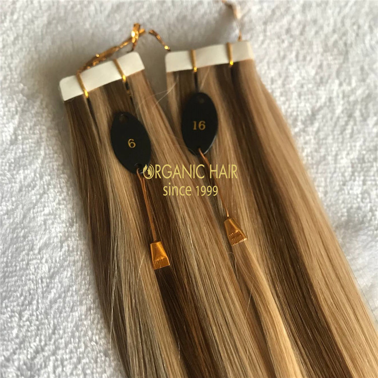 Organic best piano tape in hair extensions in China A187